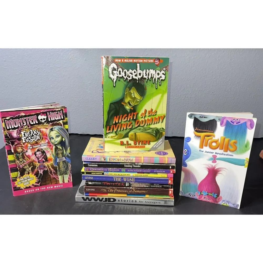 Lot of 12 Chapter Books for Youth Adults Early Reader‎ Children All Paperback